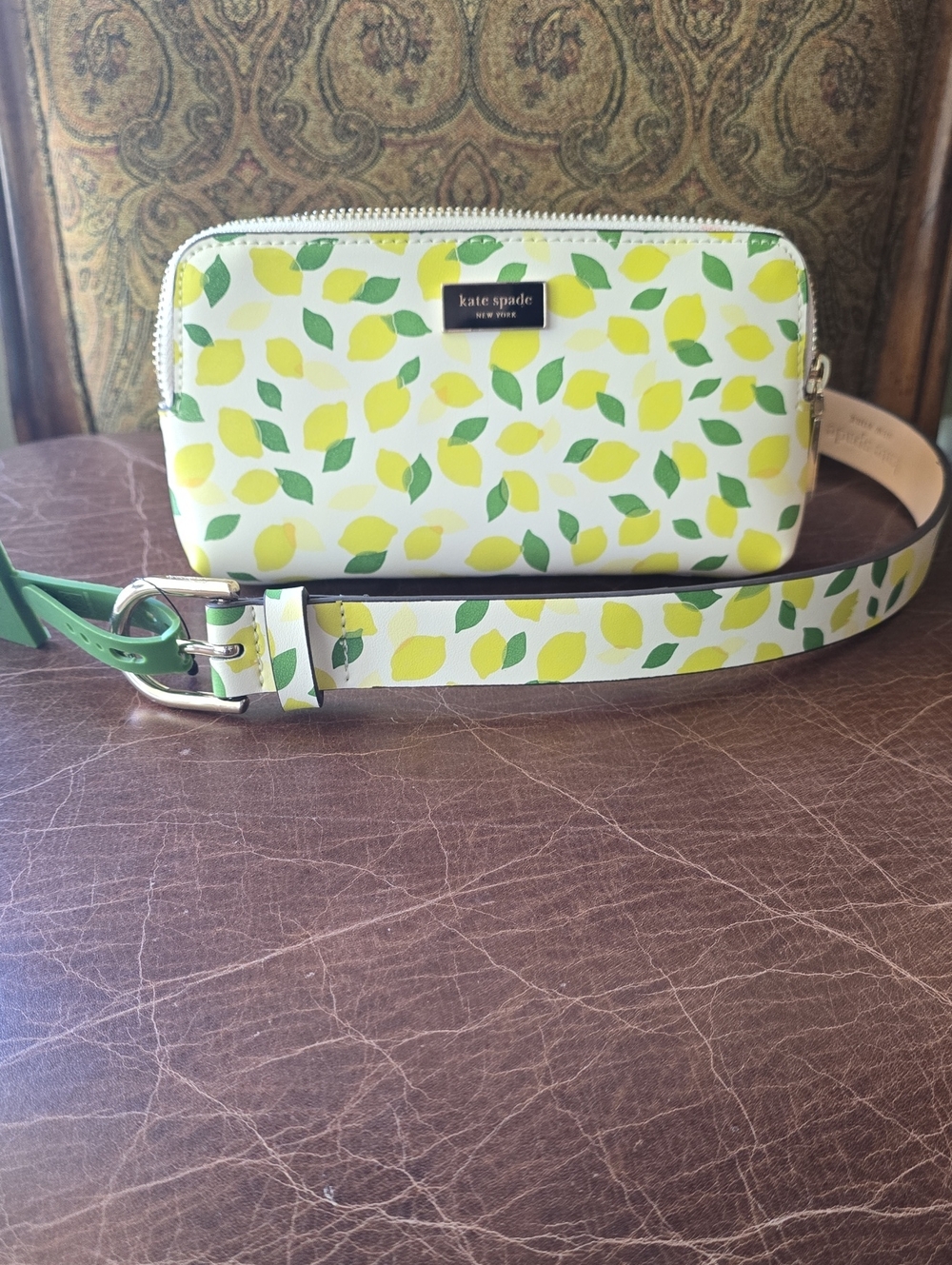 Kate Spade Lemon Print Belt Bag